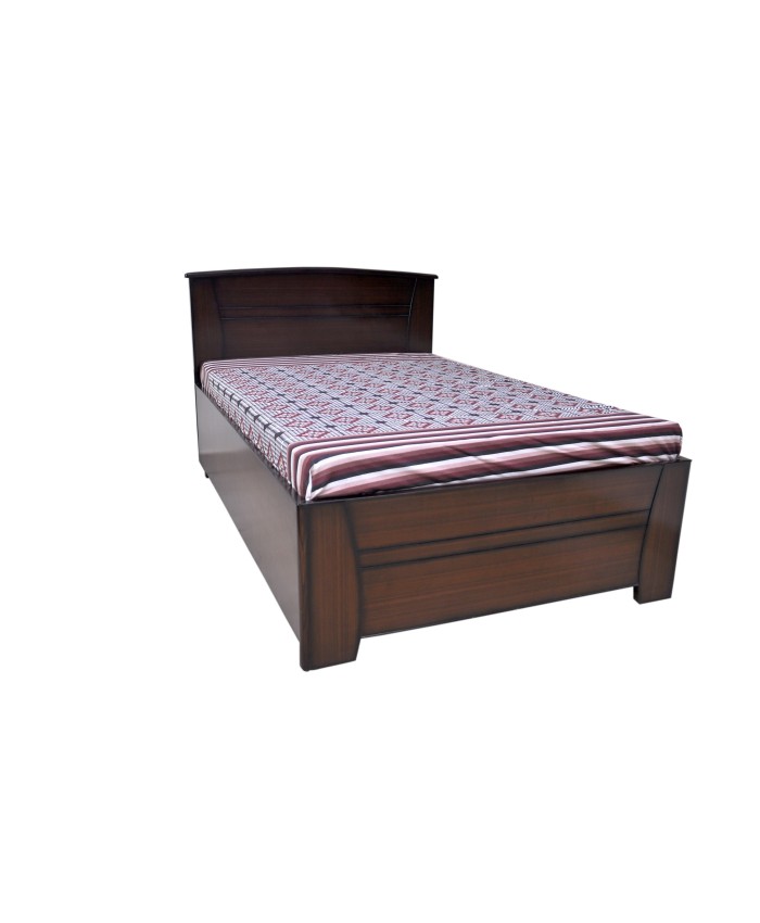 Espresso Single Bed With Storage